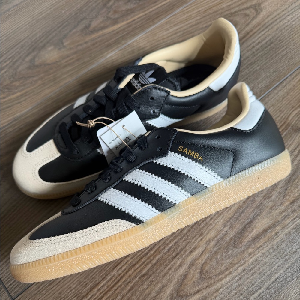 Adidas Samba OG Black and White Sneakers 8